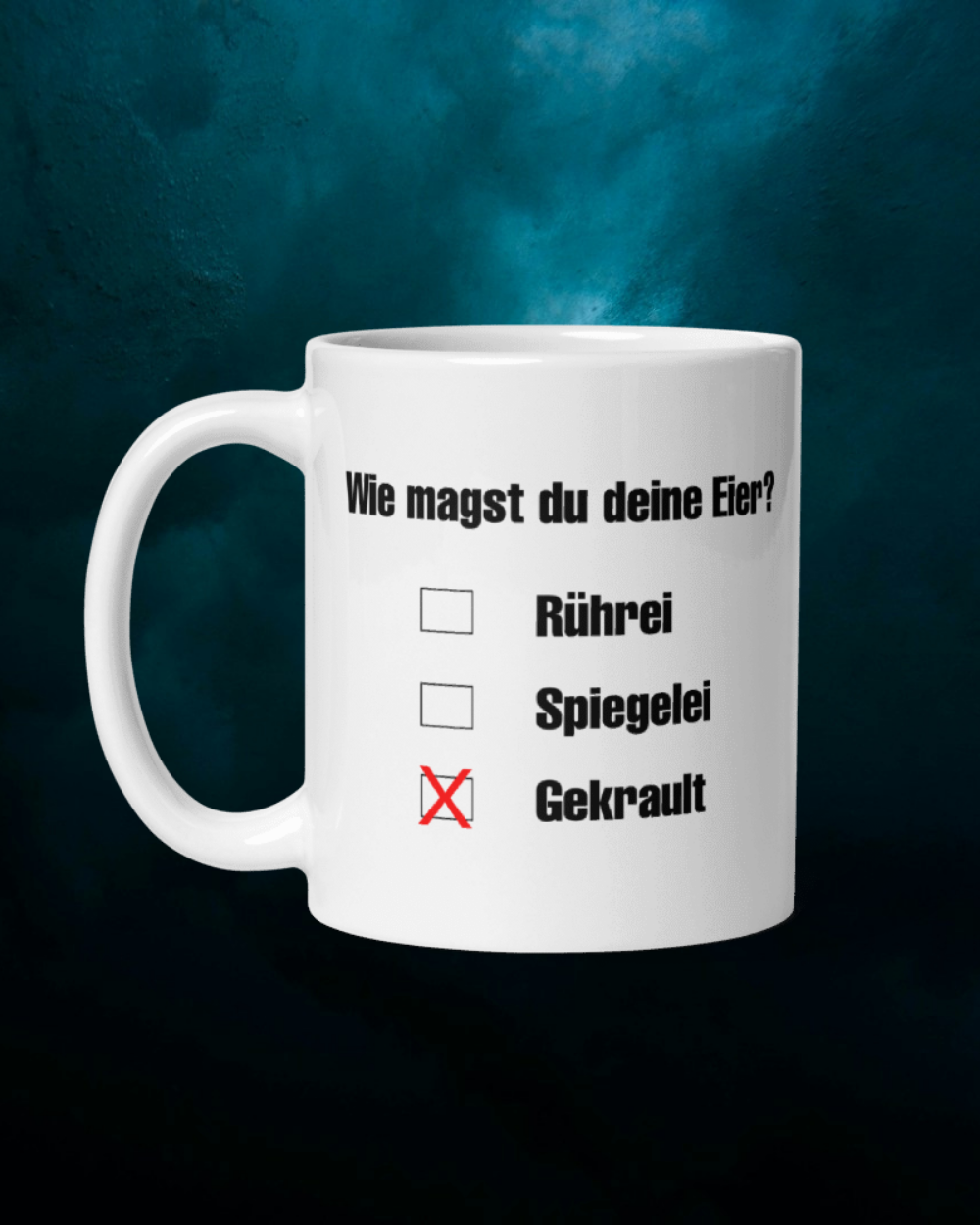 Wie magst du deine Eier? - Tasse