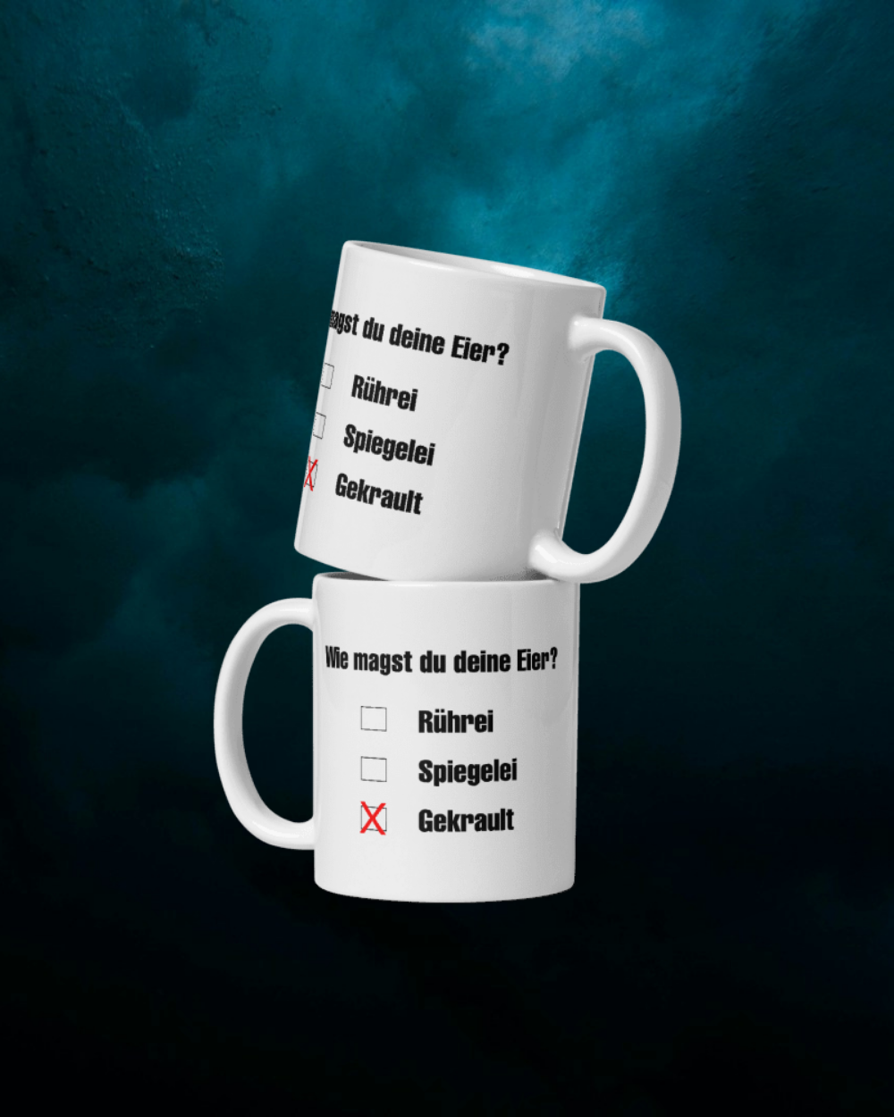 Wie magst du deine Eier? - Tasse