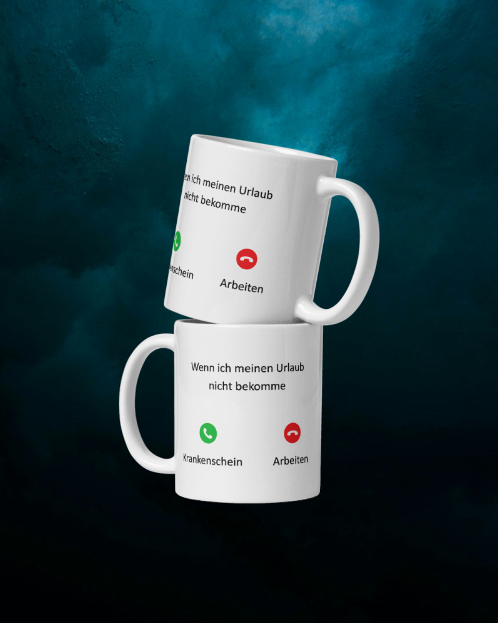 Urlaub abgelehnt?! - Tasse